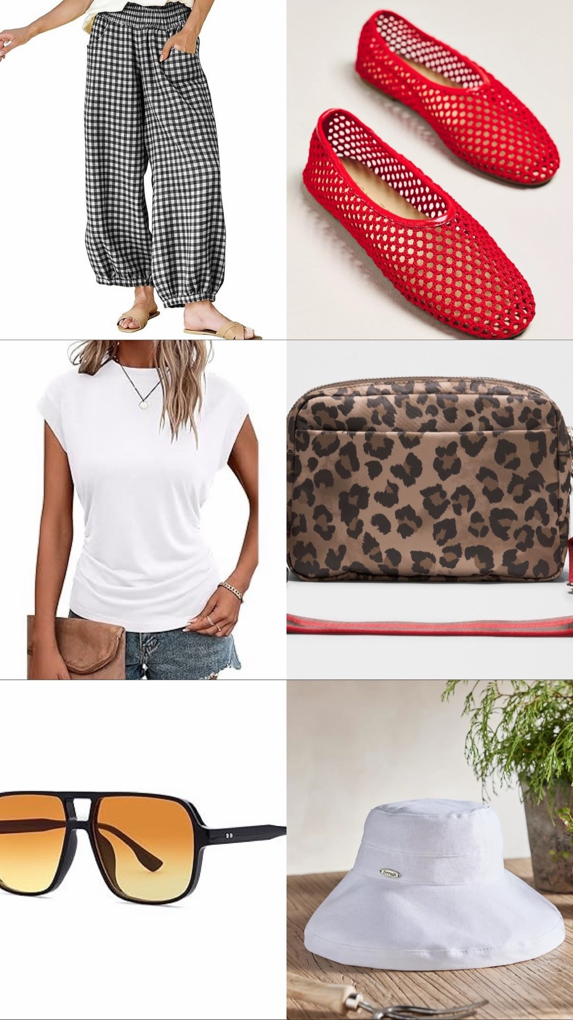 THESE CHECKS…… I have and ADORABLE+AFFORDABLE!! Style them like THIS!

#LTKootd #LTKOver40 #LTKActive
