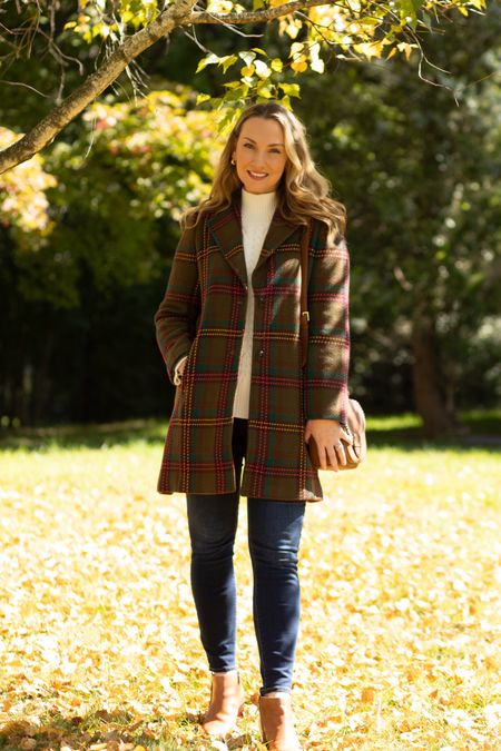#ad This time of year, the key to a great outfit is a coat.
Spending the day outside, in and out of stores, stopping for a coffee and sightseeing, are all made better with a statement coat.
And this is the quintessential Outfit Coat for fall! 
#talbots #mytalbots #talbotspartner #modernclassicstyle @talbotsofficial 

#LTKSeasonal #LTKover40 #LTKstyletip