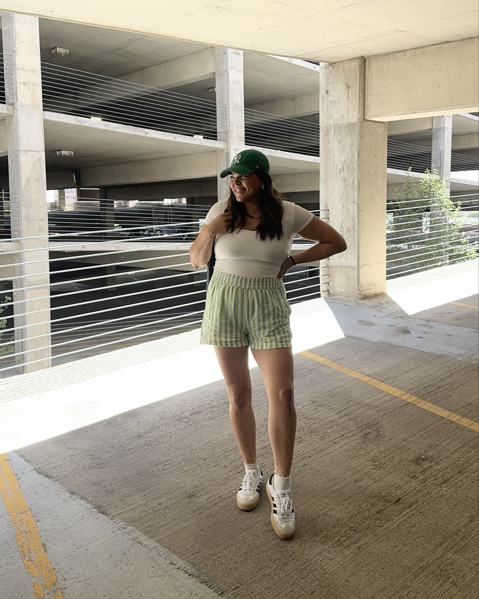 Colorful summer outfit! What I wore as a midsize mom running errands! 

Love these linen shorts from old navy - they match the boxer short trend but they’re much longer and not see through 😉 

This top is like a bodysuit without the snap- WIN! From Amazon size xl



#LTKFindsUnder50 #LTKStyleTip #LTKMidsize