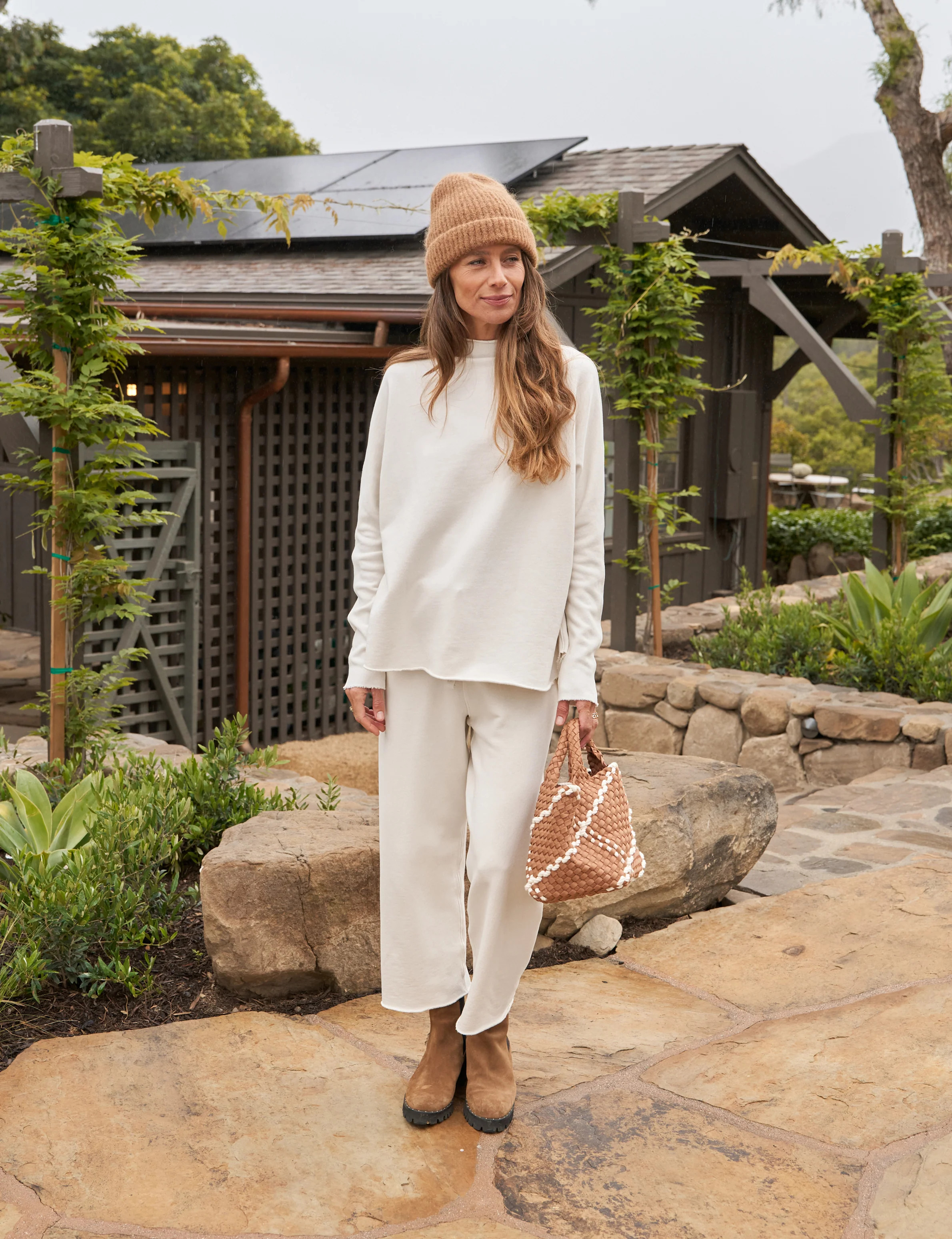 ASPEN TRAVEL SET Vintage White | Frank & Eileen