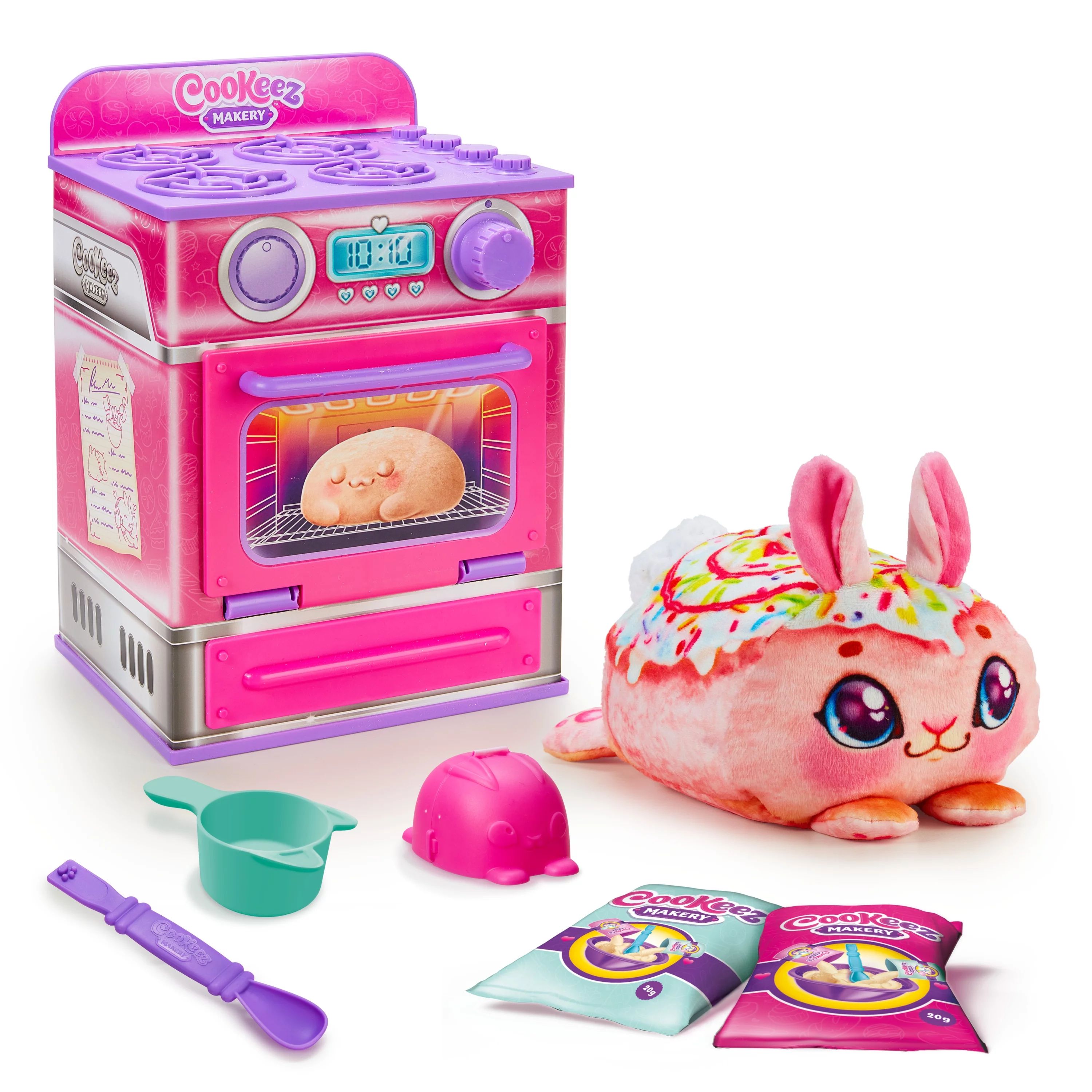 Cookeez Makery Cinnamon Treatz Pink Oven, Scented, Interactive Plush, Styles Vary, Ages 5+ | Walmart (US)