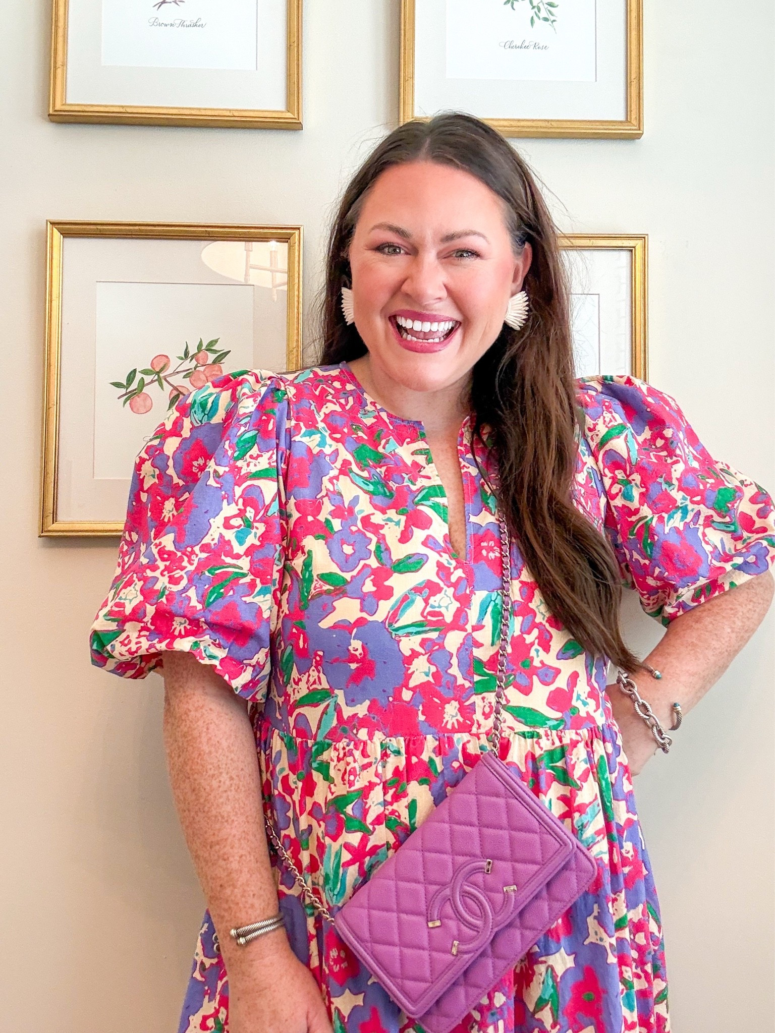 The easiest way to elevate an outfit? Accessories that make it feel polished without overthinking it ✨

This Hyacinth House dress is older, but they have several equally gorgeous prints/colorways available right now (including one on sale 👏🏻). Paired it with my favorite statement earrings from Mignonne Gavigan, classic David Yurman bracelets, and the designer bag I borrowed through  Vivrelle￼ 🤍

If you’ve been curious about trying Vivrelle, my code MEGANRUSHING gets you one month free ✨

#LTKStyle #GrandmillennialStyle #ClassicStyle #SpringStyle #PreppyStyle #MignonneGavigan #DavidYurman #Vivrelle #SouthernStyle #FeminineFashion #ClassicWithATwist #LTKFinds #EverydayStyle

#LTKmomlife #LTKMidsize #LTKSaleAlert