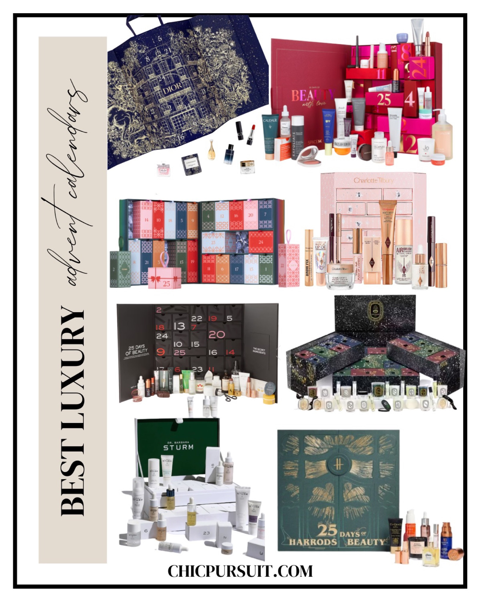 Beauty advent calendars, Christmas gifts, gift guide, holiday season, holiday gift, beauty, harrods, Charlotte Tilbury, Elemis, Space NK, Selfridges, Net-a-porter 

#LTKHoliday #LTKSeasonal