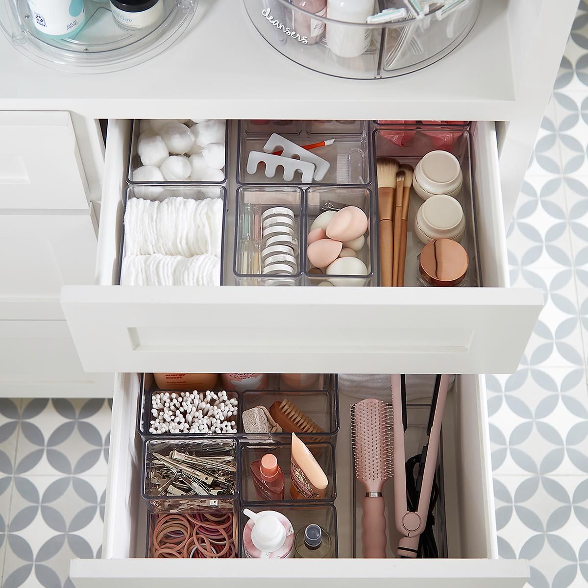 THE HOME EDIT Small Bin Organizer Clear | The Container Store