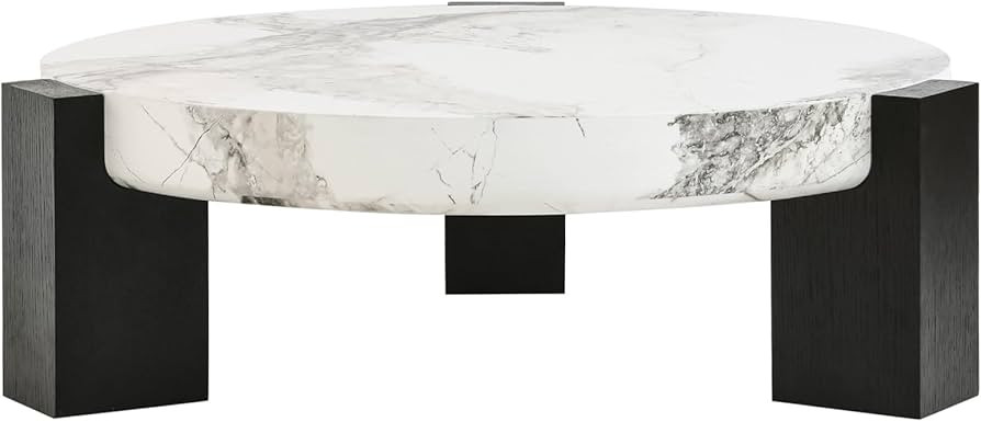 35.43" Center Table, Side End Table, Minimalist Coffee Table for Living Room, Home, Office | Amazon (US)