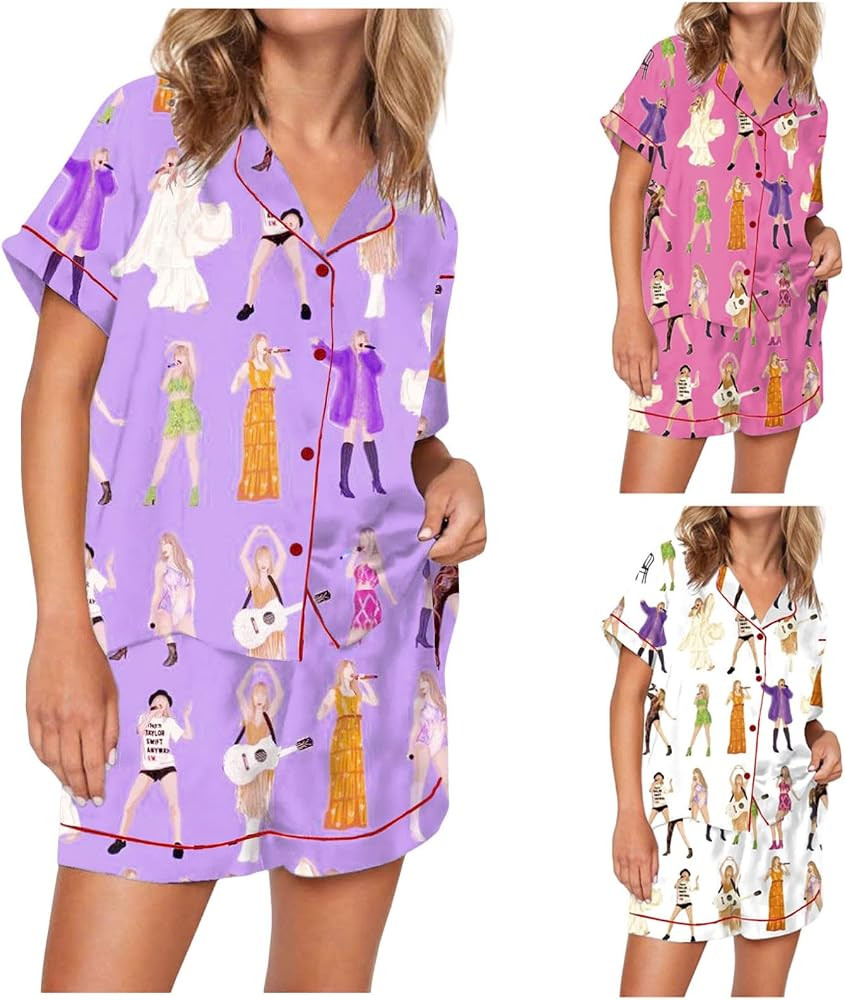 Pajamas 2 Piece Pjs Set Concert Lounge Sets for Music Lovers Fans | Amazon (US)