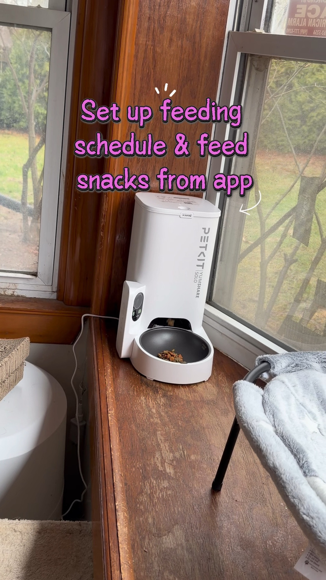 Being able to schedule meals, feed snacks from the app, and check in when I’m away gives me so much peace of mind for my babies 🩷🐾

#LTKdayinmylife #LTKvlog #LTKHome