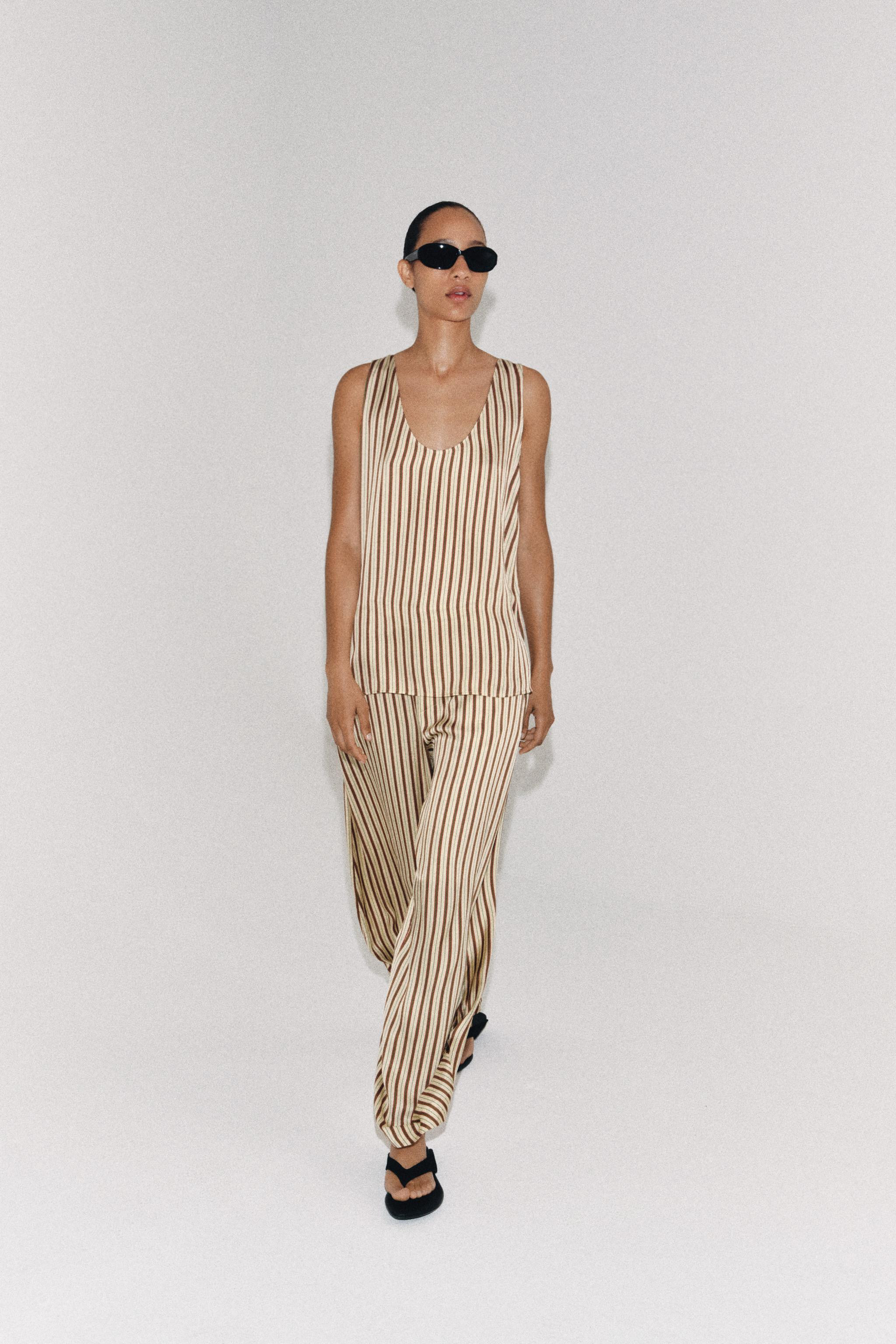 ZW COLLECTION STRIPED TANK TOP | Zara US