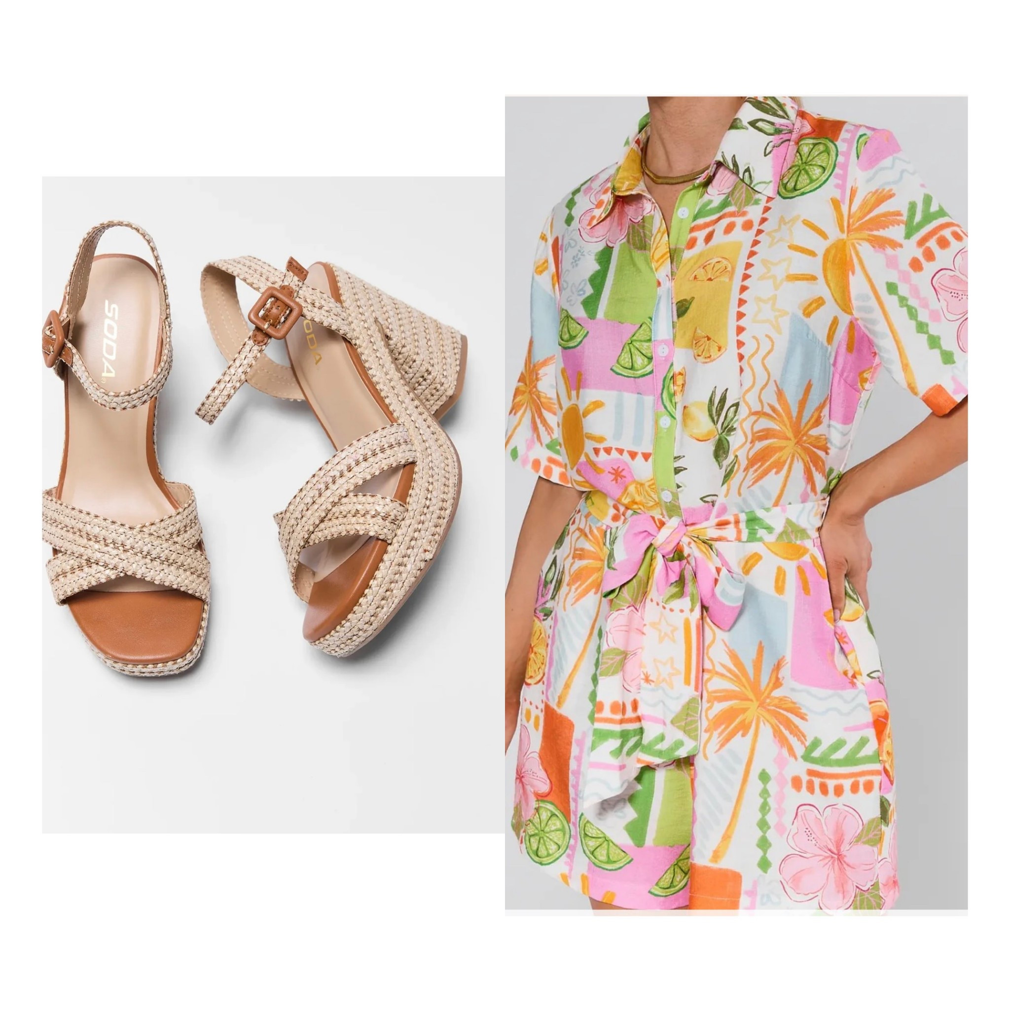 Heading on vacation?  The perfect resort romper and sandals!  

#LTKOver40 #LTKSeasonal #LTKFindsUnder100