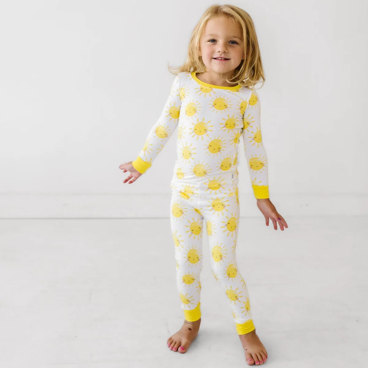 Sunshine Two-Piece Pajama Set | Little Sleepies
