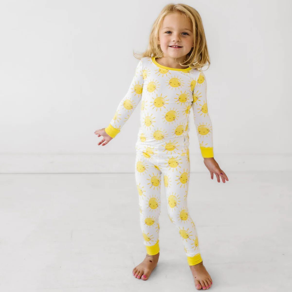Sunshine Two-Piece Pajama Set | Little Sleepies