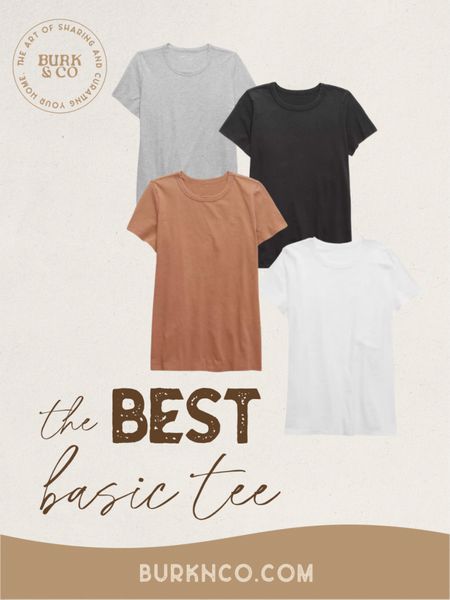 These basic tees are the best t-shirts - I own every colour in size Large 

#LTKcurves #LTKstyletip #LTKunder50