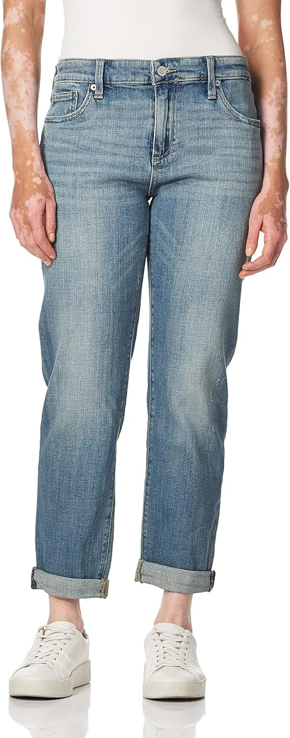 Lucky Brand Women's Mid Rise Sienna Boyfriend Jean | Amazon (US)
