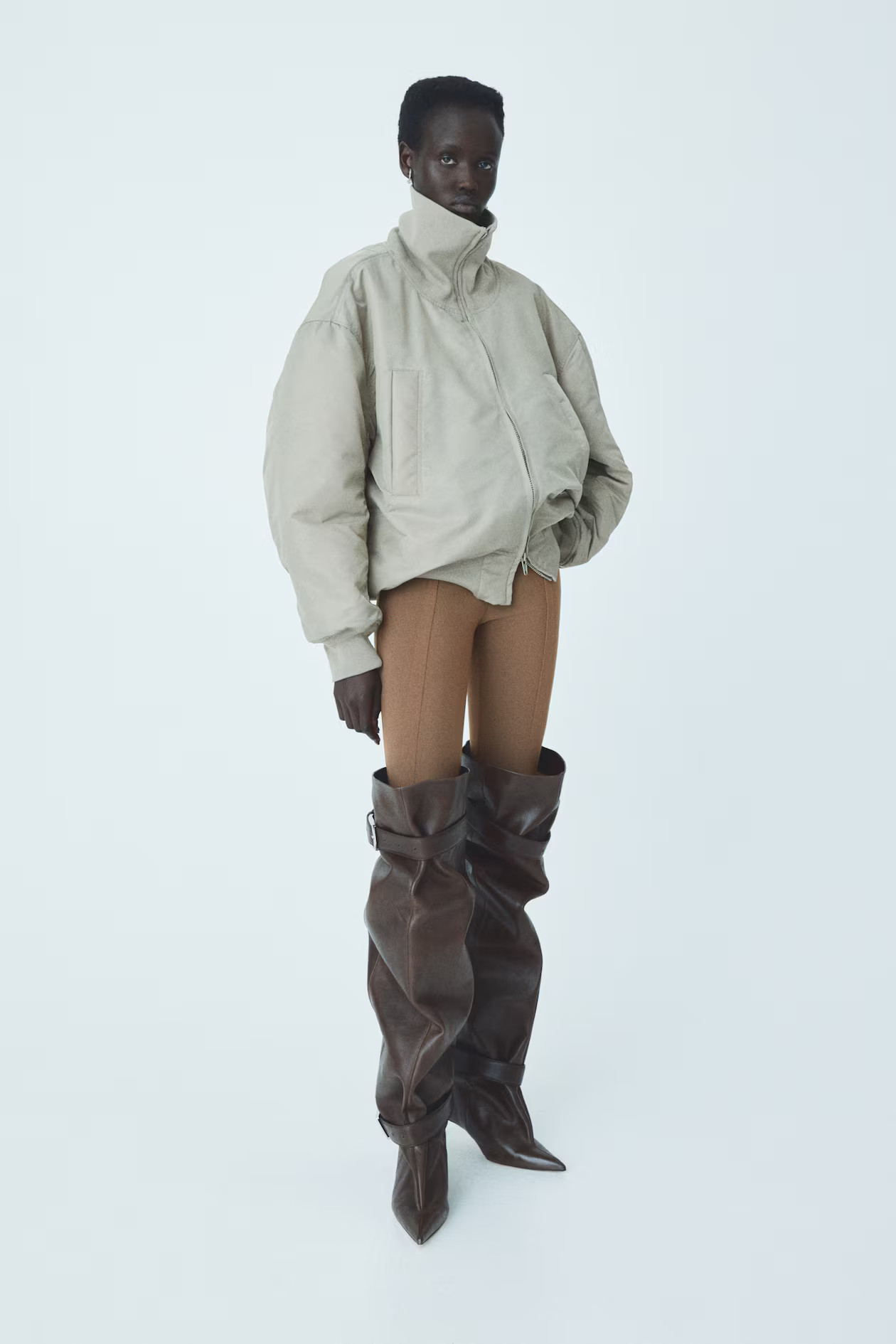 Padded Bomber Jacket | H&M (US + CA)