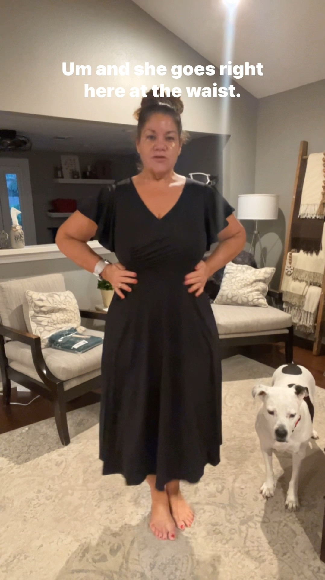 This dress is so good! Has a lot of stretch, has thick material, is universally flattering. For reference I am 5‘9“ and 210 pounds. I prefer a large on me but XL fits too  

#LTKMidsize #LTKFallSale #LTKStyleTip