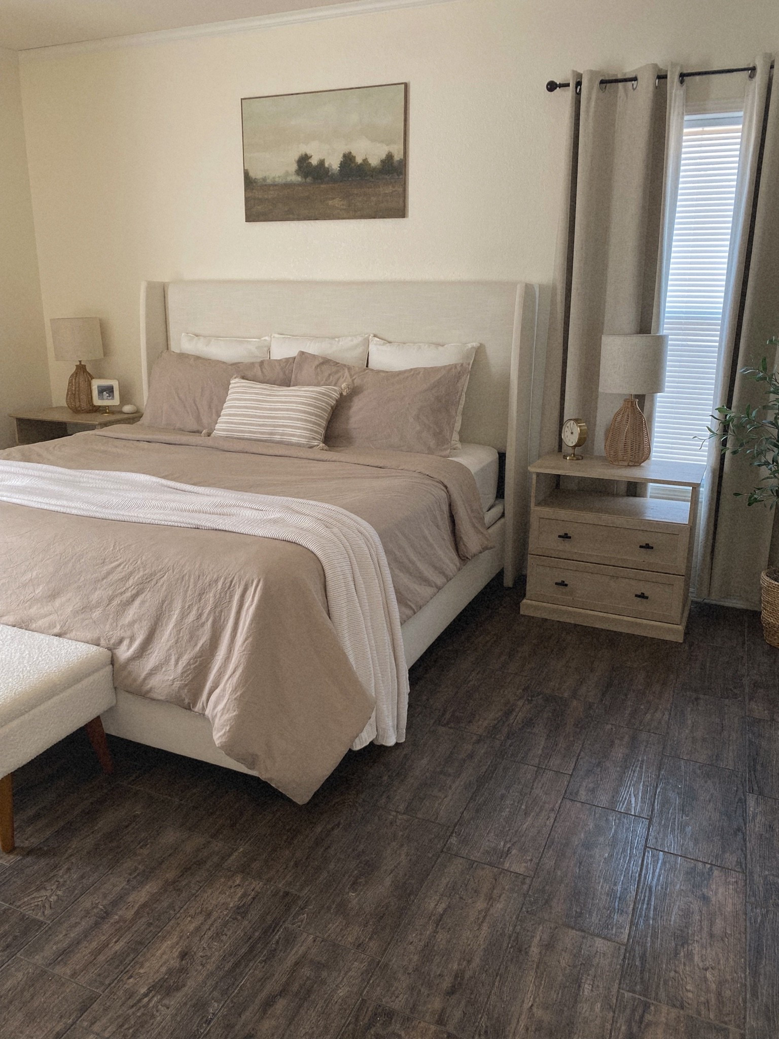 Amazon & Target bedding 🤍