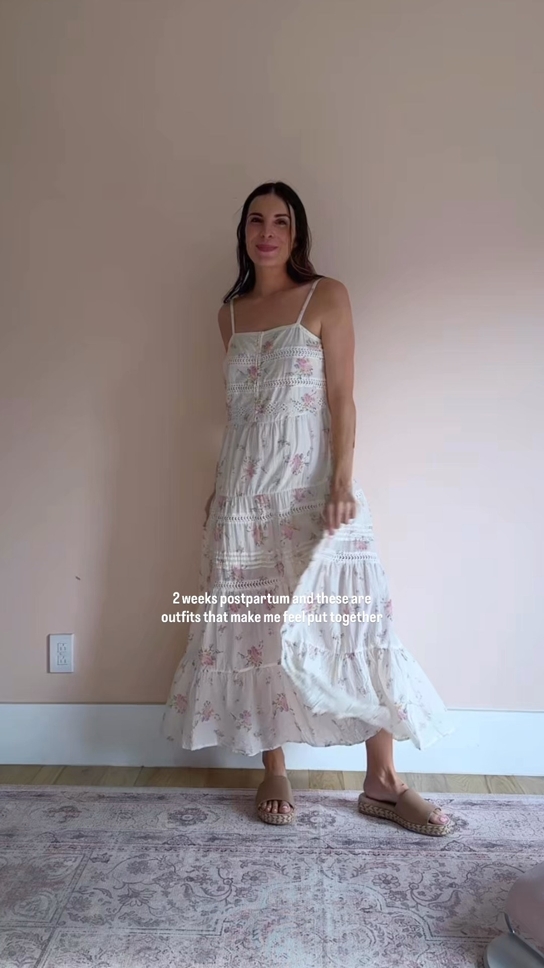 Two weeks postpartum and I’ve been reaching for pieces that are easy, comfortable, and breastfeeding accessible while still making me feel like myself again. Pieces that are always a yes right now are button downs, tank tops, and stretchy pants! 

Sizing:
• Target dress: size small 
• quince blue pinstripe pants: size medium 
• Frankie4 sandals 9.5 (they run small so size 1/2 size up — this is the first thing from there that hasn’t ran tts for me!)
• free people sweater : size small (this is the best sweater I’ve ever found for layering over dresses!)
• striped piper sweater is from Pluck Boutique (@shoppluckboutique on IG): size small (I own this sweater in 7 different colors — it’s awesome 🤩)

The rest are items that have been in my closet for a while and I can no longer find in stock, but I linked similar options!


#LTKootd #LTKmomlife #LTKdayinmylife