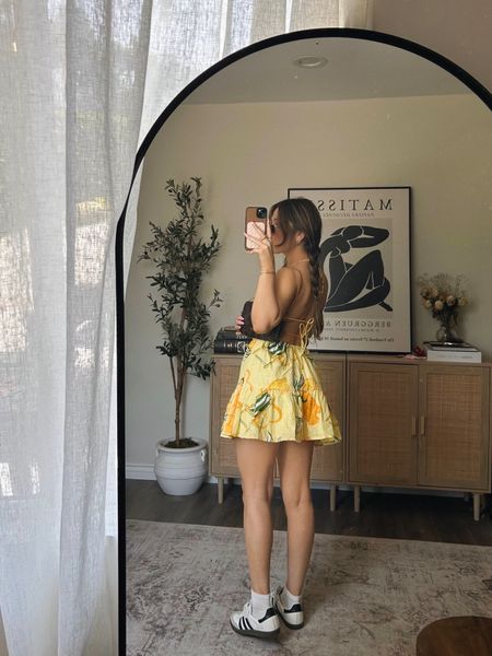 Yellow summer mini dress 

#LTKStyleTip