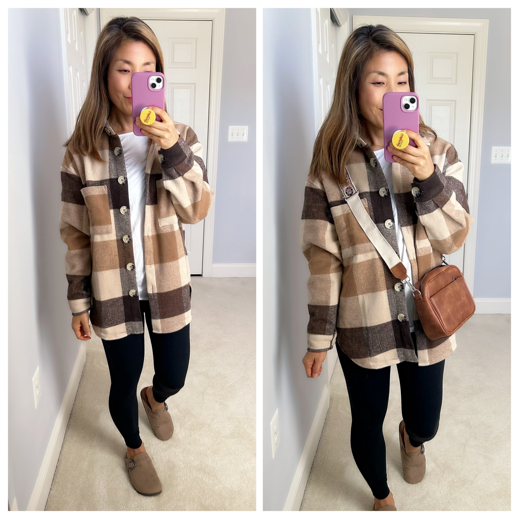 Perfect fall plaid shacket!