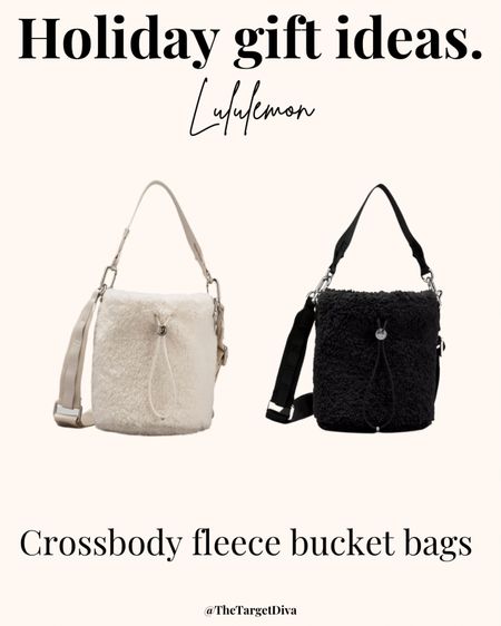 GIFT IDEA: These new crossbody fleece bucket bags from Lululemon are SO CUTE! 😍 They come in cream or black and are the perfect cozy accessory for the winter season! 


#lululemon #lululemonbag #crossbody #bag #purse #handbag #bucketbag #fleecebag #lululemoncrossbody #winterstyle #giftidea #giftsforher #giftsforteens #giftsforteengirls #giftsformom #christmasgift #holidaygift #christmas #holidays 



#LTKHoliday #LTKGiftGuide #LTKitbag
