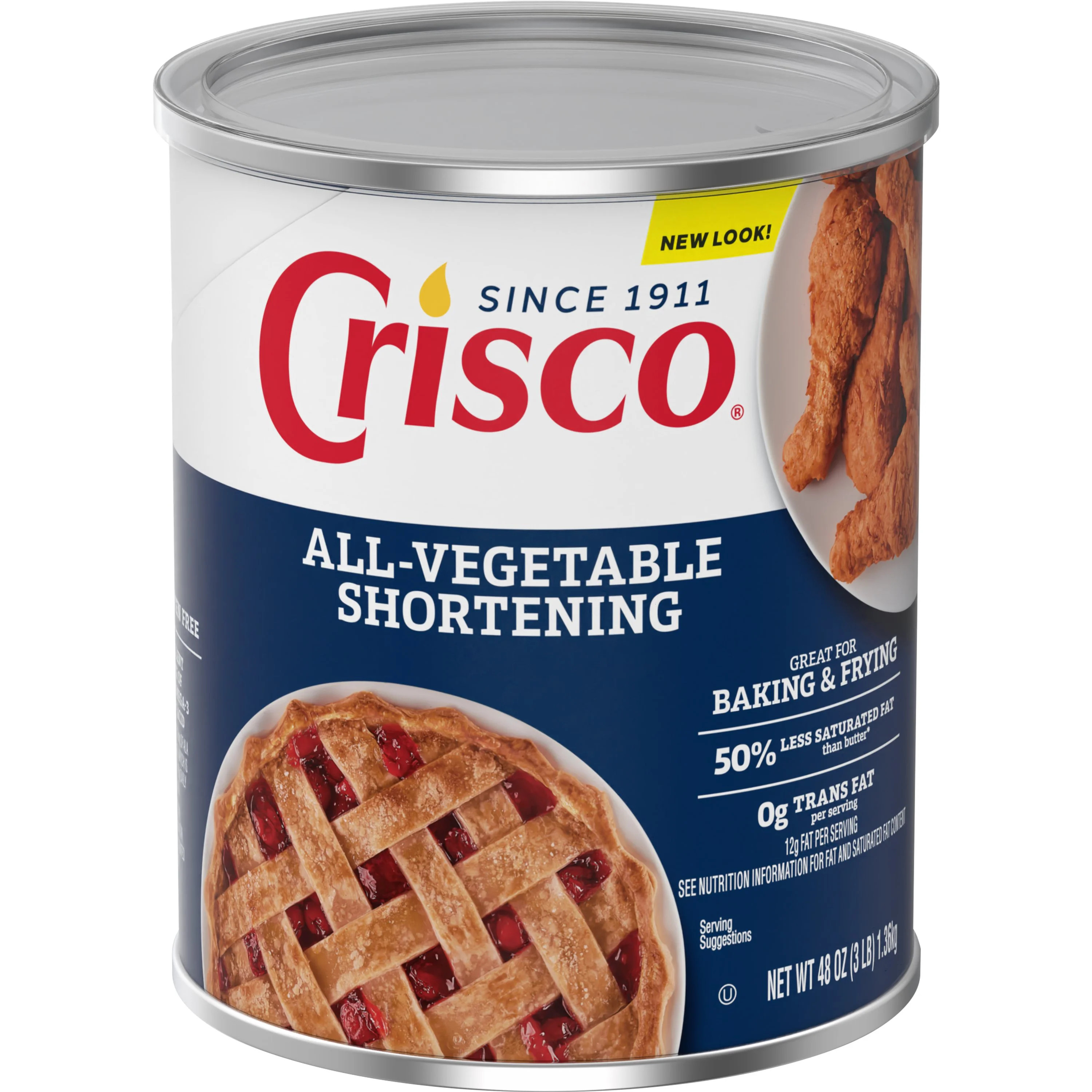 Crisco All-Vegetable Shortening, 48 oz | Walmart (US)