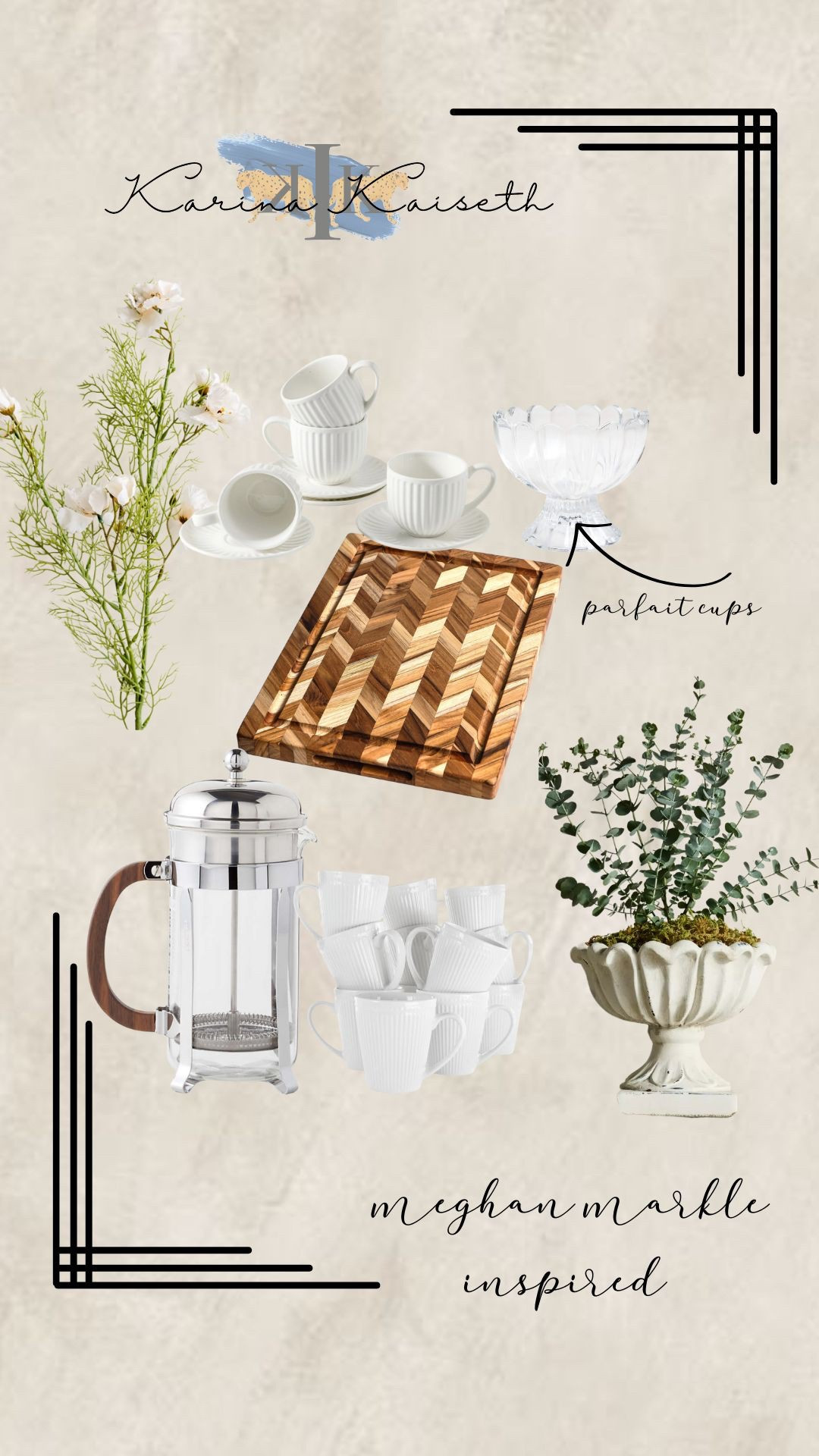 Meghan Markle Inspired Home 
#meghan #home #tradwife 

#LTKFindsUnder100 #LTKHome #LTKStyleTip