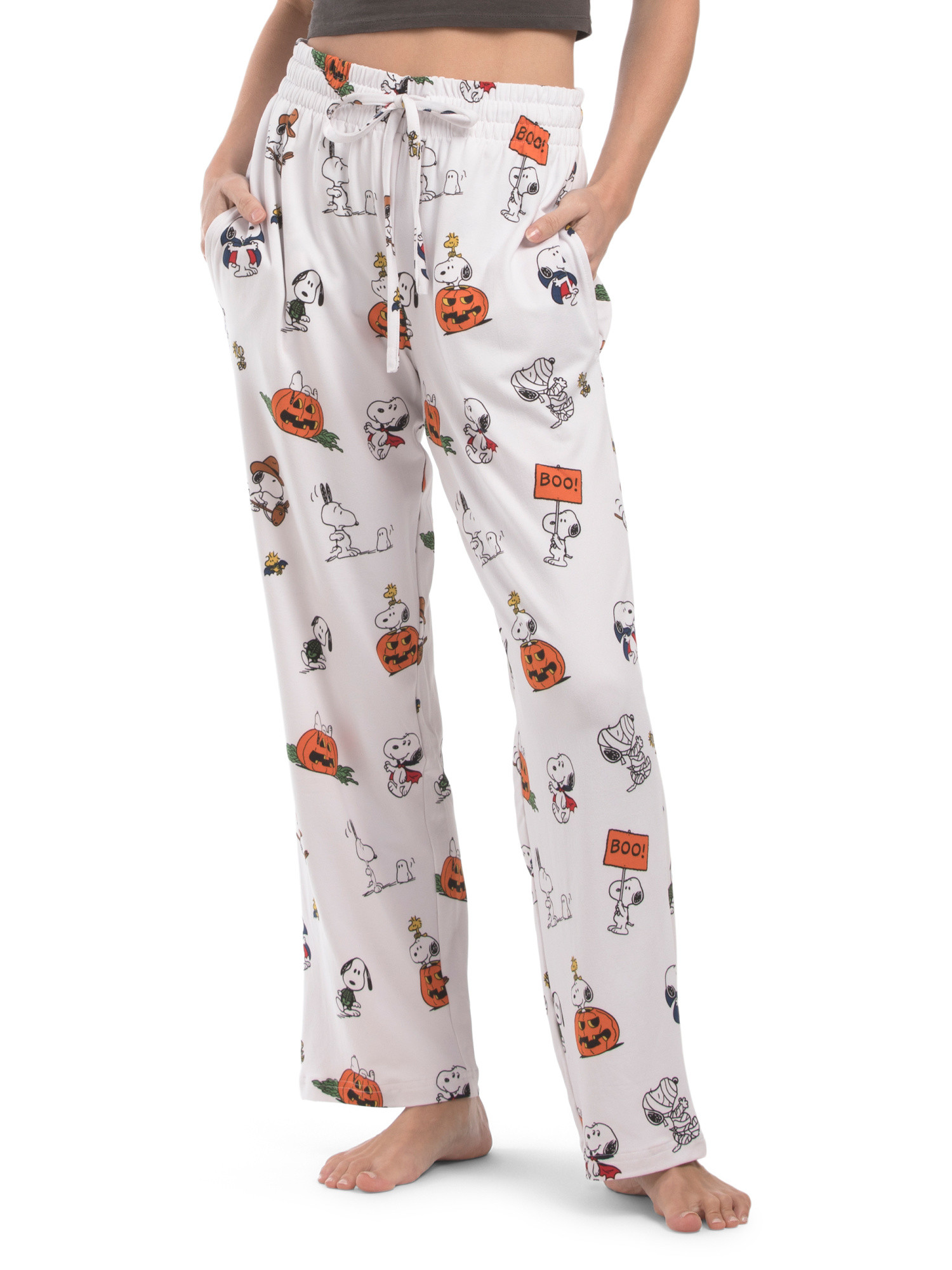 Snoopy Halloween Pants | Marshalls