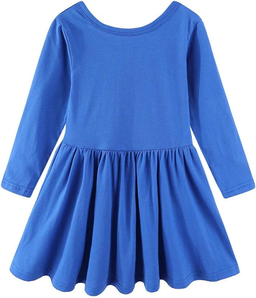 Blue Longsleeve Dress | Amazon (US)