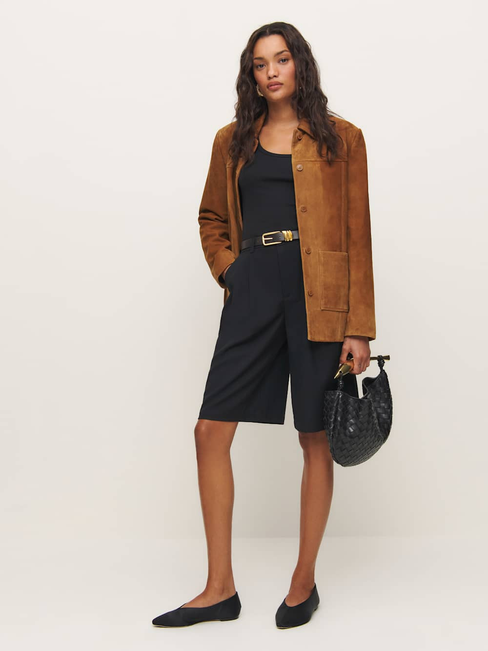 Drew Low Rise Short | Reformation (Global)