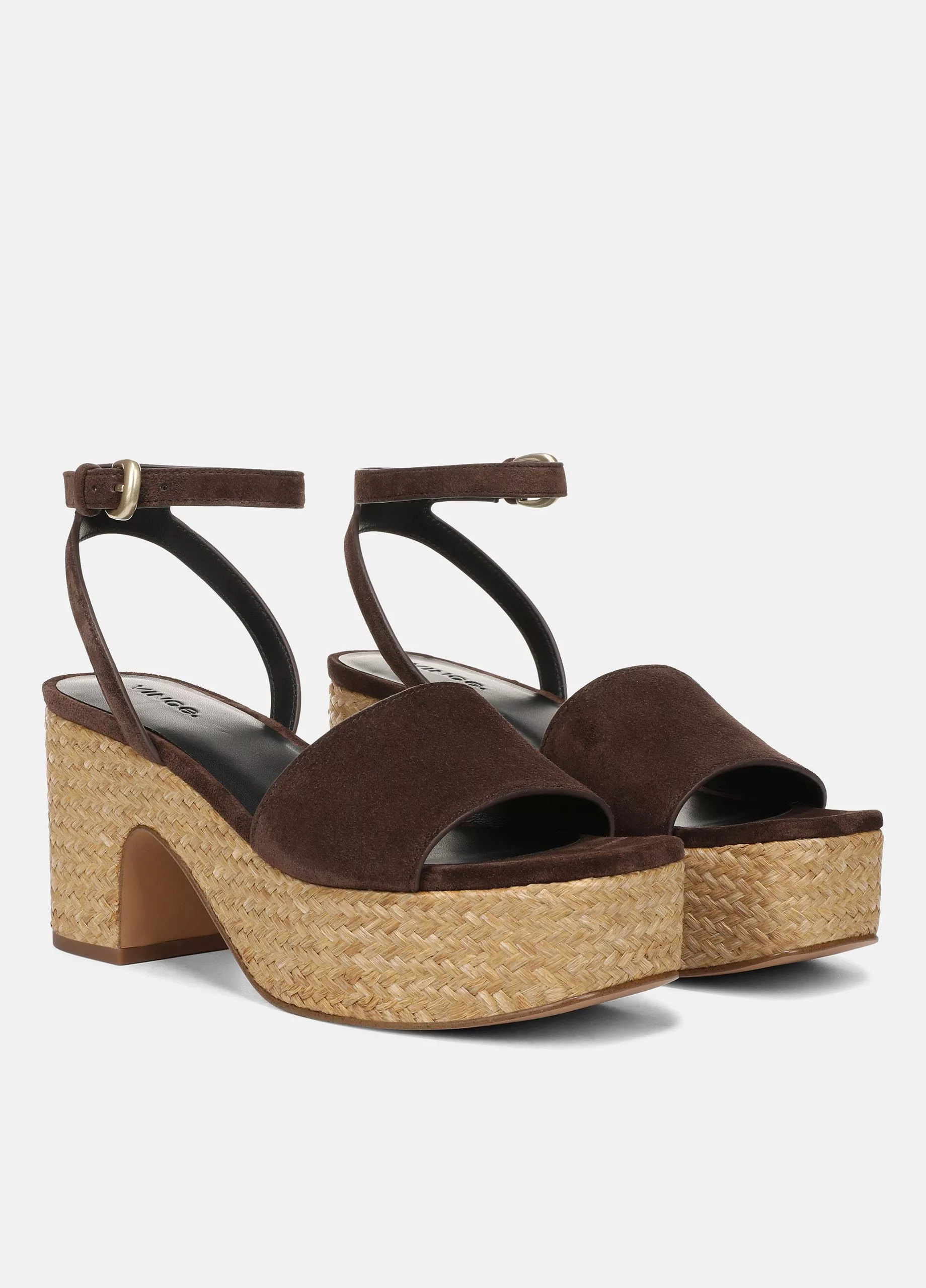Castella Suede Platform Sandal | Vince LLC