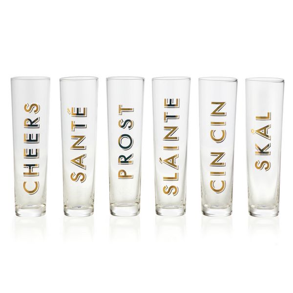 Cheers Champagne Flutes | Zgallerie | Z Gallerie