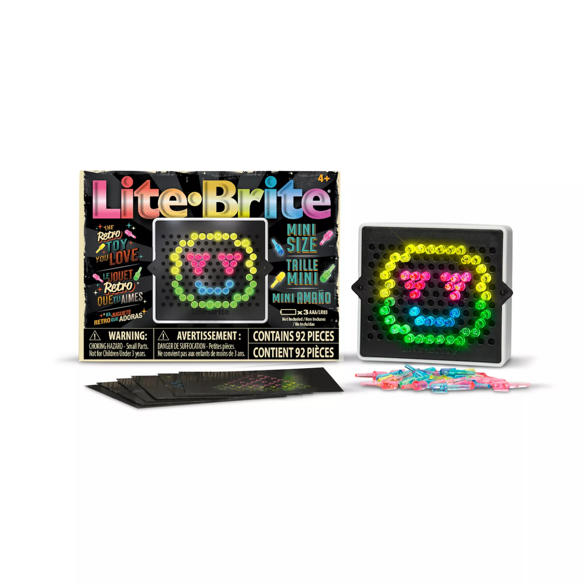 Lite-Brite Mini 92-pc. Interactive Art Set | Kohl's