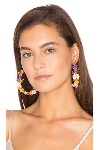 Fiesta Hoop Earrings | Revolve Clothing