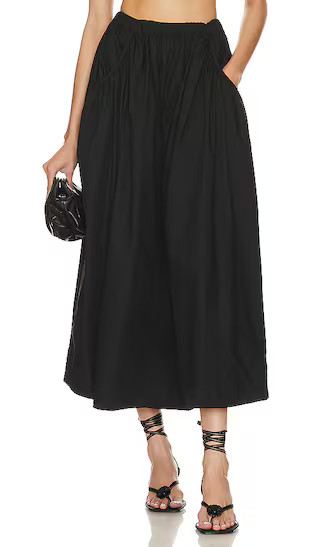 Arman Midi Skirt in Black | Revolve Clothing (Global)