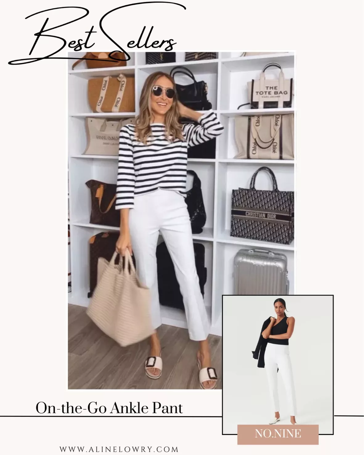 On-the-Go Ankle Slim Straight Pant … curated on LTK