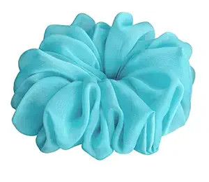 38 Colors Available, Big Scrunchies for Hair, Soft Cheer Chiffon large Ponytail Holder, Cute Birt... | Amazon (US)