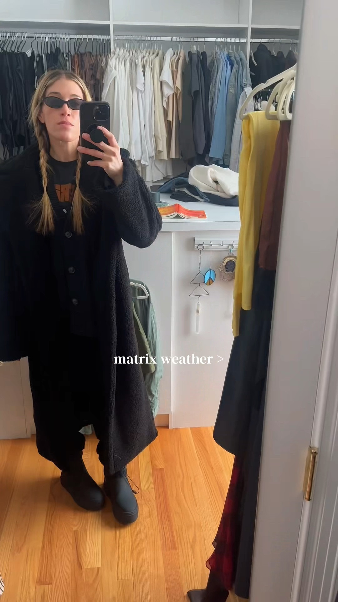 matrix weather > 
+ khaite boots 

#LTKgrwm #LTKootd #LTKOver40