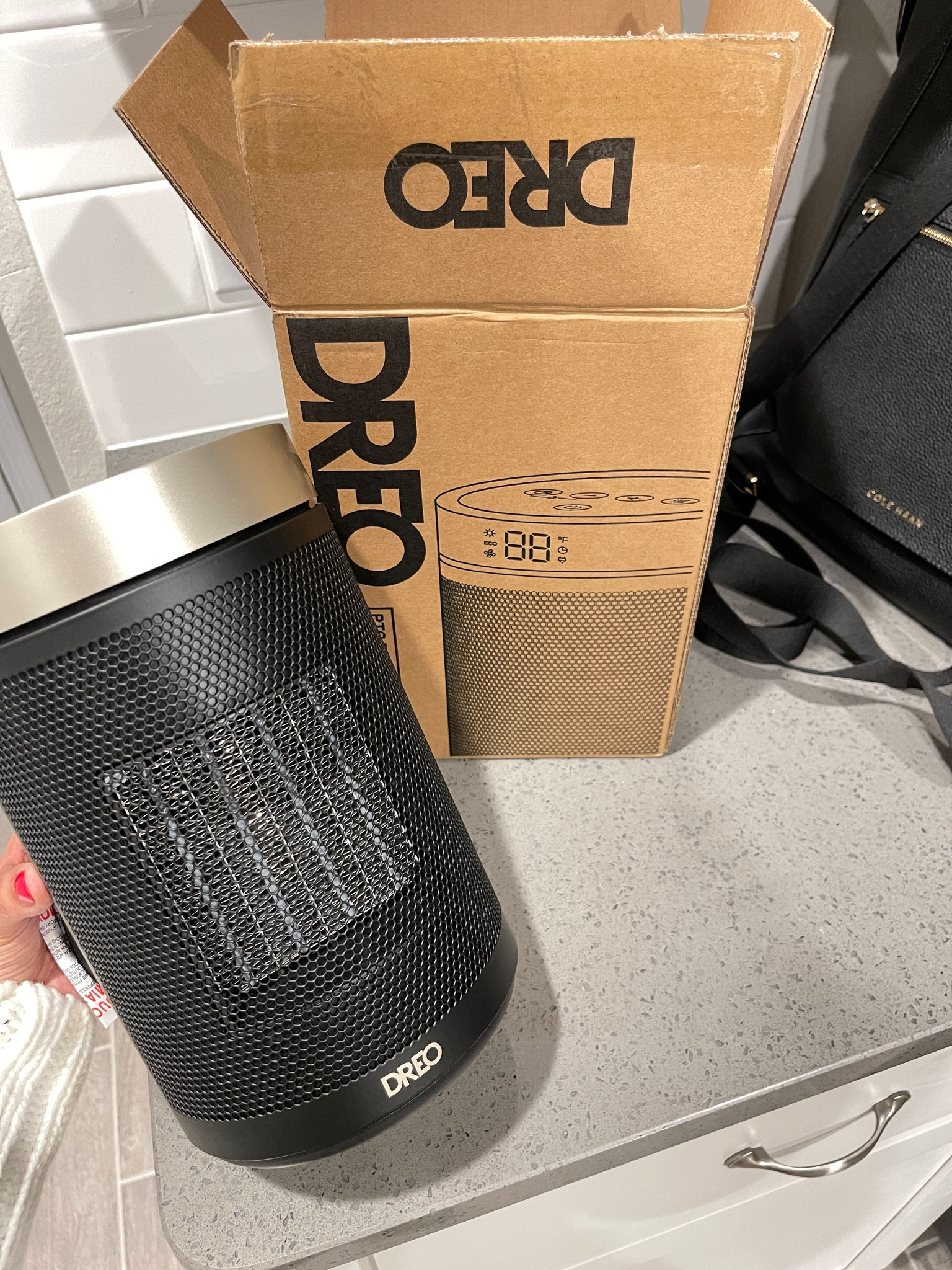 Found a quiet space heater for the office at work 🙌🏽 if you’re always cold like me, this is a life saver! 
#amazon #amazonfinds #coworkergifts 

#LTKfindsunder50