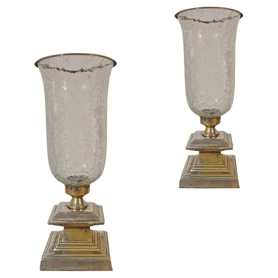 FIRST HALF OF THE 19th CENTURY PAIR OF CANDLESTICKS | 1stDibs