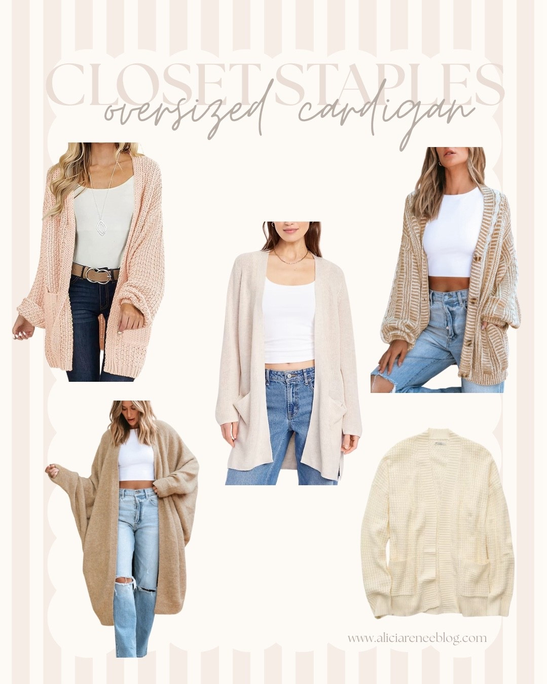If there’s one thing in my closet I teach for again and again, it’s my oversized chunky cardigan. So I rounded up some affordable options that give a similar vibe to my beloved cardigan.

#LTKSeasonal #LTKFindsUnder50 #LTKFindsUnder100