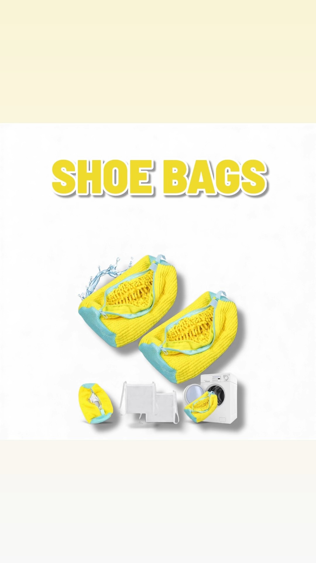 Washing sneakers without the noise, damage, or mess 👟✨ This shoe wash bag actually cleans them while protecting your washer. Linked on LTK. 

#LTKfinds #LTKhome #ShoeCare #LaundryHacks
#CleaningFinds #HomeEssentials #SneakerCare
#EverydayFinds #MomLifeFinds

#LTKshoes #LTKover50style #LTKfitness