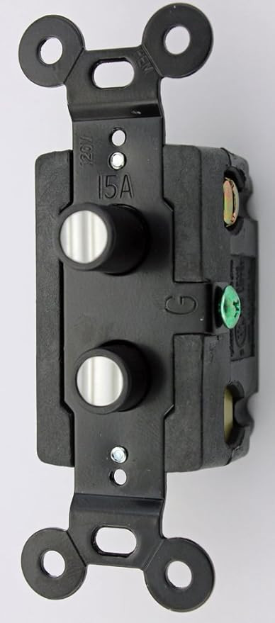 Classic Accents, Inc. Single Pole Push Button Switch Double Pearl | Amazon (US)