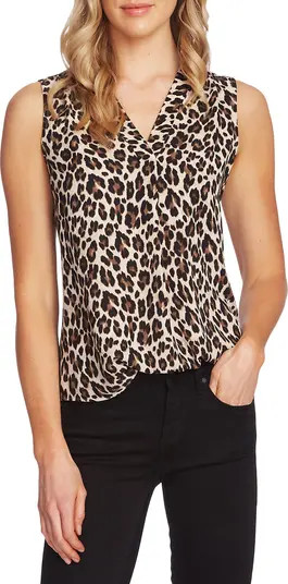 Print V-Neck Blouse | Nordstrom