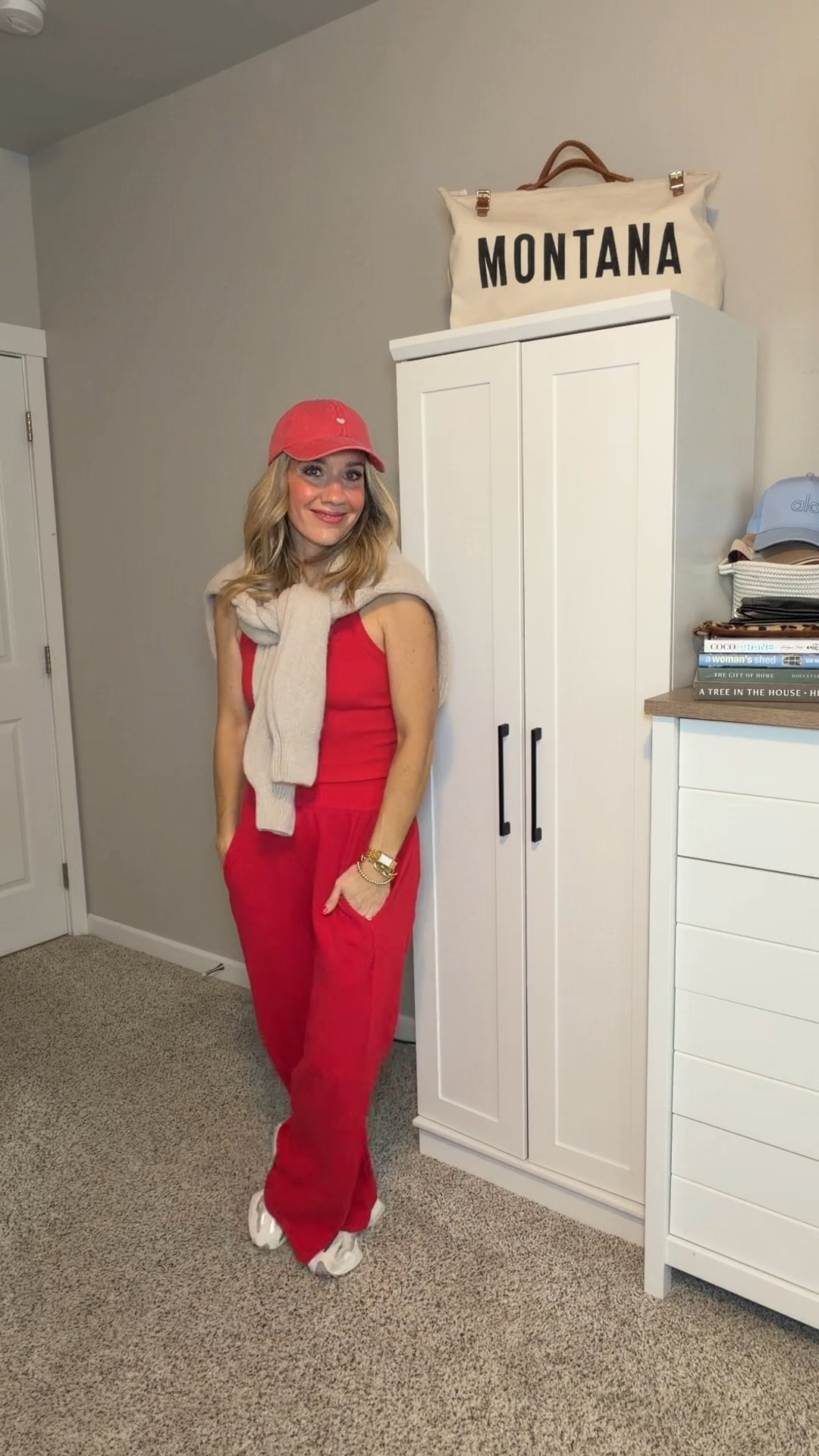 Spring is coming! Let’s take this set into spring! Drape that sweater for cooler mornings or evenings and let those shoulders get some sunshine mid day! 

Perfect outfit for running errands, sports practice or even a coffee date!!

#LTKootd #LTKgrwm