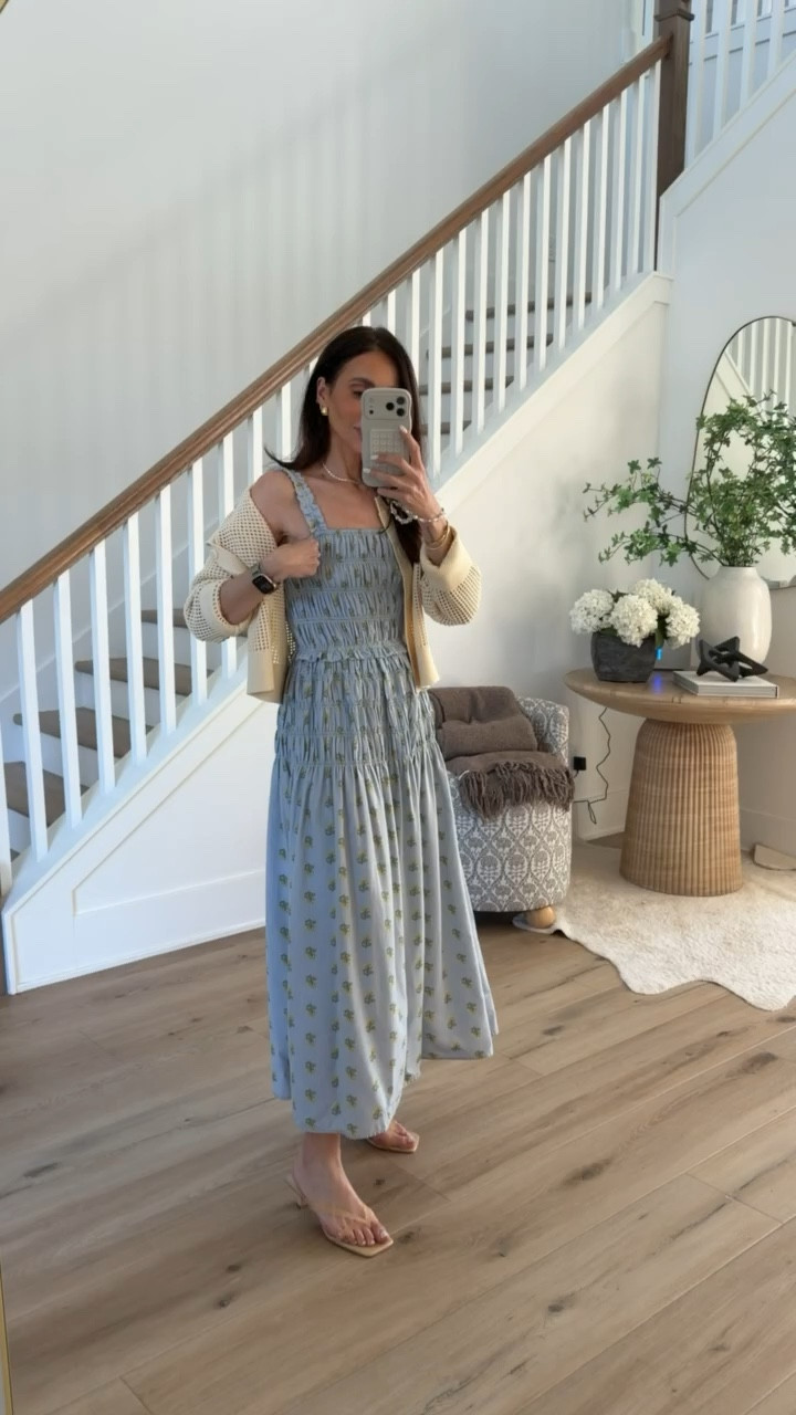 Cute spring dress for Easter or Mother's Day, size xs, cardigan size s. 
target fashion, target finds, annabrstyle

#LTKOver40