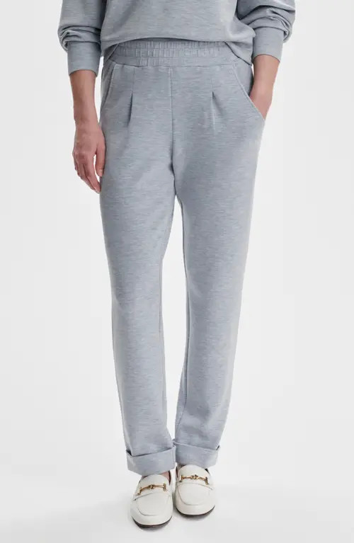 Varley Rolled Cuff Pants in Mid Blue Marl at Nordstrom, Size Medium | Nordstrom
