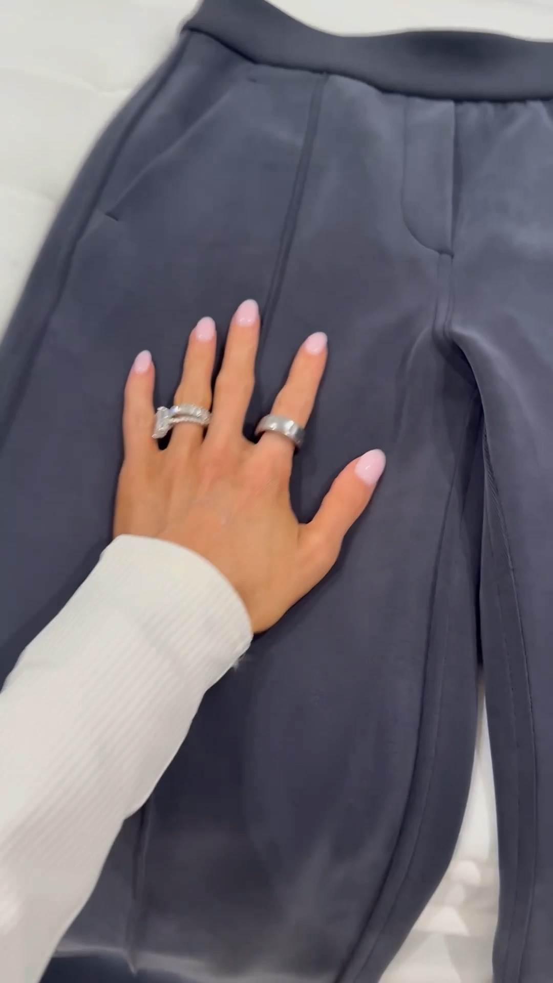 Super soft softstreme trouser pants that can be dressed to or down! I’m smallest size and come in  short length too. Can be worn to the office 

#LTKFindsUnder100 #LTKFindsUnder50 #LTKSaleAlert