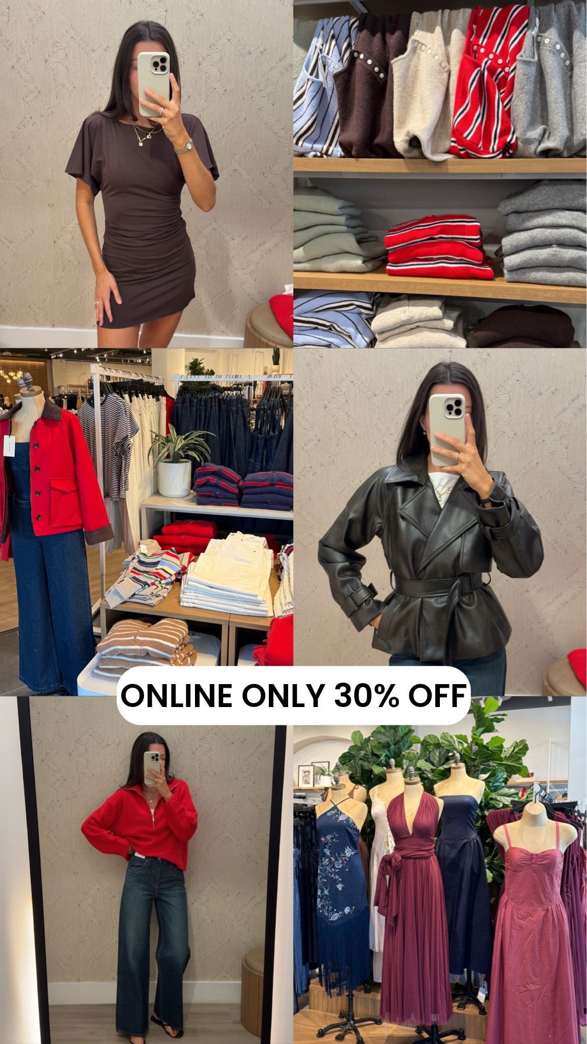 ONLINE ONLY: 30% off almost everything @abercrombie #abercrombiepartner

I am 5’7” wearing size small in the sweater and white top (usually a size XS is fine but they didn’t have it in stock) 24 regular length in the jeans and XS in the dress and jacket! 

*Offer valid online only August 20, 2026 to August 24, 2026 in US/CA. Exclusions apply as indicated. Online price reflects discount.