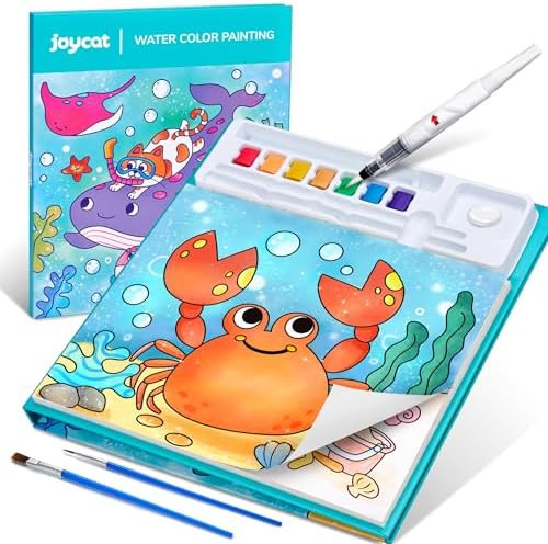 JoyCat Paint with Water Coloring Books for Toddlers, Watercolor Painting Sets for Kids Ages 3-5 4... | Amazon (CA)