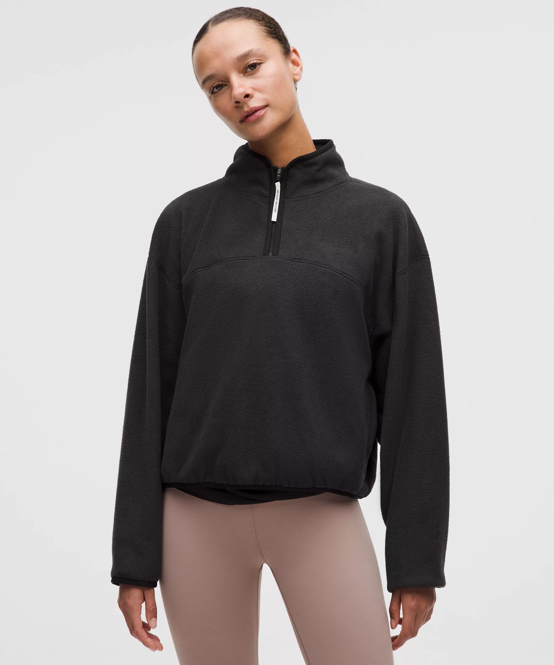 Tumbled Fleece Half-Zip Jacket | Lululemon (US)